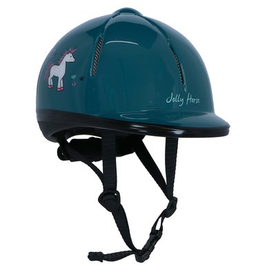 Red Horse Reithelm Rider Sea Green
