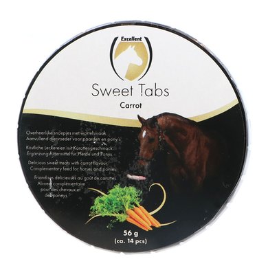 Excellent Horse Candy Sweet Tabs Carrot 14 Pieces