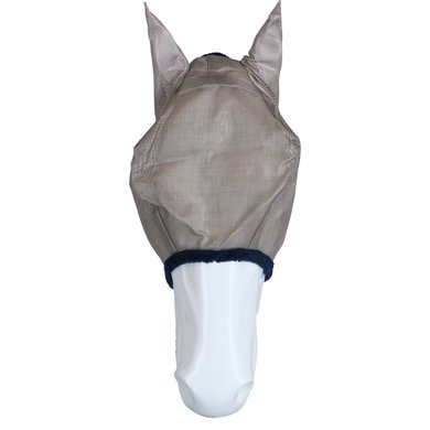 Oatmeal Navy Horseware Fliegenmaske Amigo Fly Mask