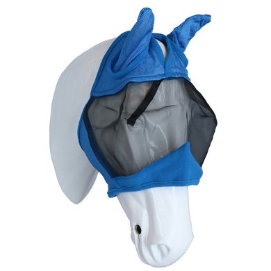 EQUITHÈME Fly Mask Supercut with Ears Blue