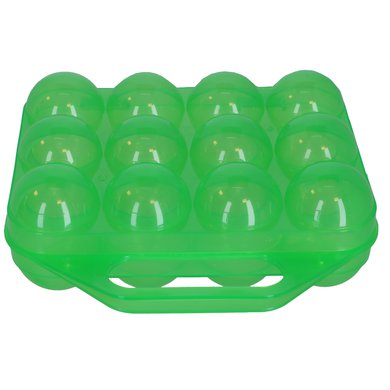 Kerbl Eiertransportdoos Plastic Groen 12 Eieren