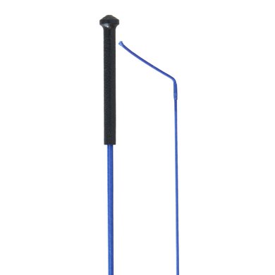 Whip & Go Dressage Whip with Long Plastic Grip Navy 120cm