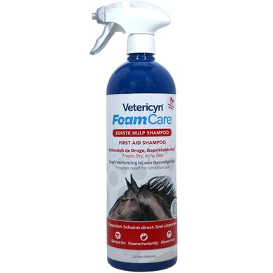 Vetericyn Foamcare Shampooing Cheval Premiers Secours 946ml