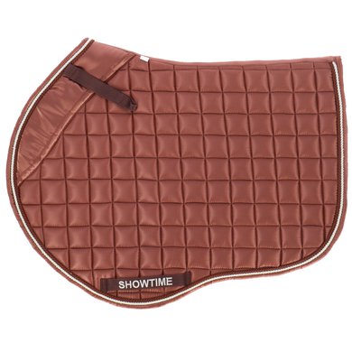 HB Showtime Tapis de Selle Perfect Choice Polyvalence/ressorts Chocolat Full