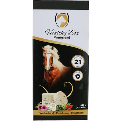 Excellent Horse Healthy Box Weerstand 105 Tabletten