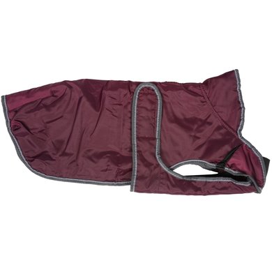 Weatherbeeta Couverture pour Chien Comfitec Windbreaker Free Deluxe Olive  Green/Burgundy/White