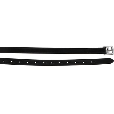 F.R.A. Stirrup straps 22mm Leather Black 120cm