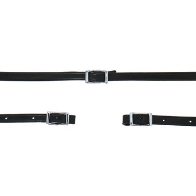 F.R.A. Reins with Conway Buckle Conway Black 300cm