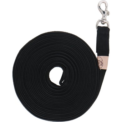 F.R.A. Lunging Side Rope Pardi Cotton Black 8,5m