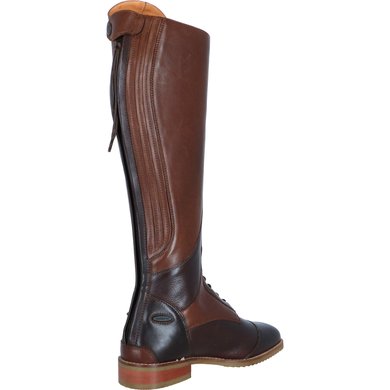 Rhinegold Elite Luxus Leather Laced Riding Boot Black or Antique Brown 