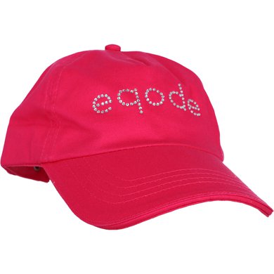 EQODE by Equiline Baseball Cap Rose Rood One Size