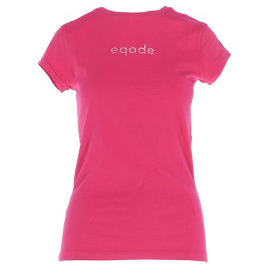EQODE by Equiline T-Shirt Donna S Rose Rood