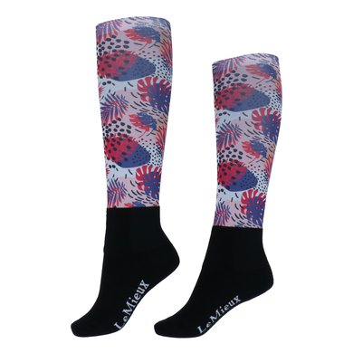 LeMieux Socks Footsies Abstract Palm Junior - Agradi.com
