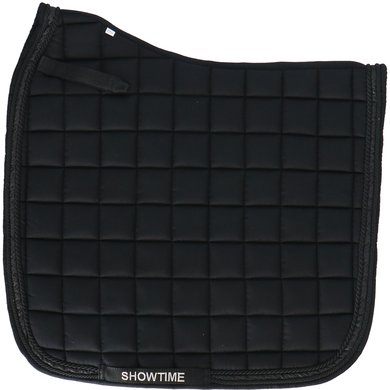 HB Showtime Saddlepad Glitty Dressage Black Full