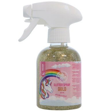 Lucky Horse Glitter Spray Unicorn Goud 250 ml