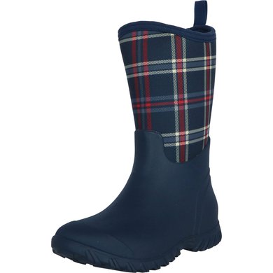 HKM Boots Thermo Softopren Navy/Navy Check 36