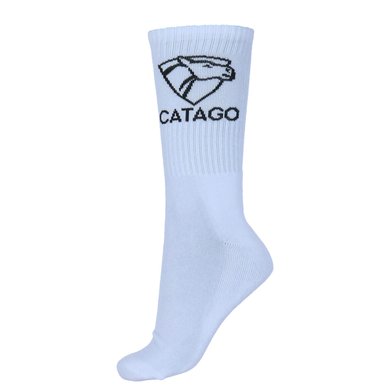 Catago Socks Polly Logo White
