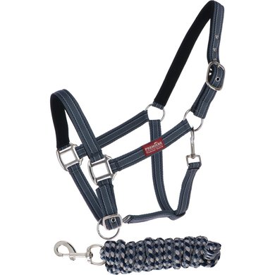 Premiere Head Collar Set with Carabiner Mulled Basil Full