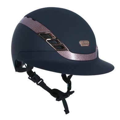 Pikeur X Abus Cap AirLuxe SUPREME L.V. Midnight Blue/Rose Gold