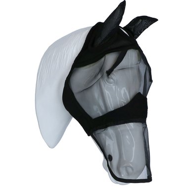 EQUITHÈME Vliegenmasker Anti-UV Confort Zwart