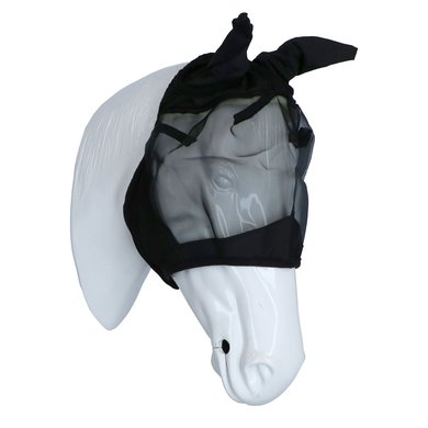 EQUITHÈME Vliegenmasker Anti-UV RipStop Zwart