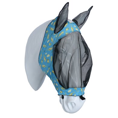 Weatherbeeta Fly Mask Deluxe Stretch with Ears Seahorse