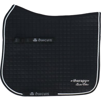 Bucas Saddlepad Therapy Limited Edition Dressage Black/Silver