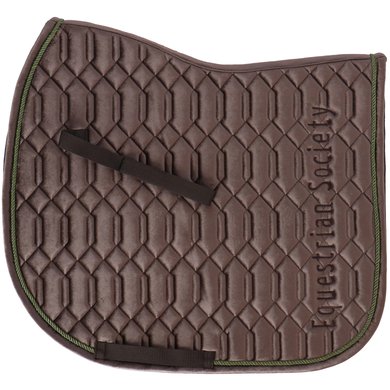 Harry's Horse Saddlepad Velvet WI23 General Purpose Chocolate Chip Full