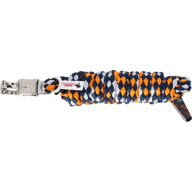 Schockemöhle Lead Rope with a Panic Snap Night/Mandarin/Platin One Size