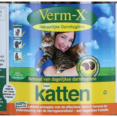 Verm-X Treats Katten 1kg - Agradi.nl