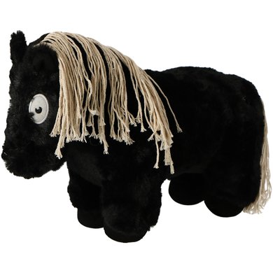 Crafty Ponies Paarden Knuffel Zwart