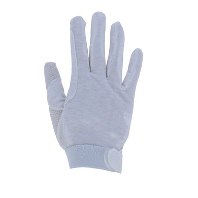 Kerbl Riding Glove Cotton Jersey White