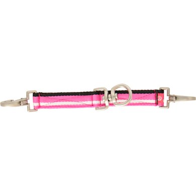 Imperial Riding Lunge Bridle Bit Nylon Neon Pink