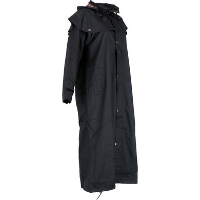 Scippis Black Roo Coat Stockman Rain Cowboy Black - Agradi.com