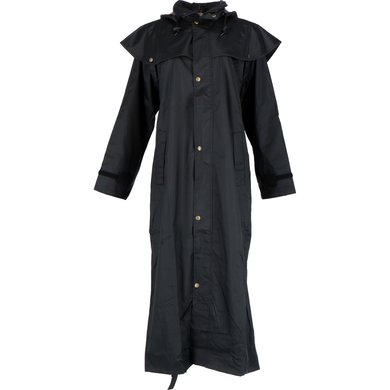 Black Roo Stockman Coat Zwart
