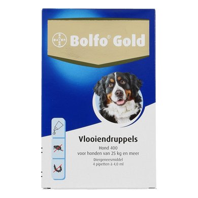 Bolfo Produit Anti-Puces Gold Chien 400 4 pipettes