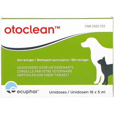 Elanco Solution Nettoyante pour les Oreilles Otoclean Chien/Chat 18x5ml