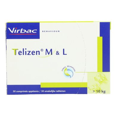 Virbac Telizen (100 Mg) Middelgrote/Grote Hond M/L 30tabl