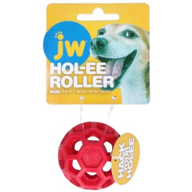 JW playball HOL-EE Roller Mini Red