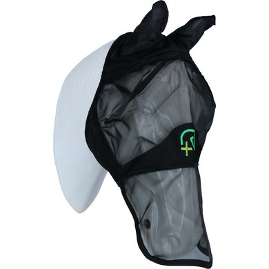 Agradi Horse Fly Mask Fine Mesh with Ears and Nose Black