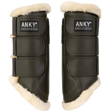 ANKY Dressage Boots Active Gel Impact Dark Olive
