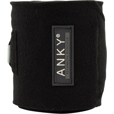 ANKY Bandages Fleece Zwart One Size