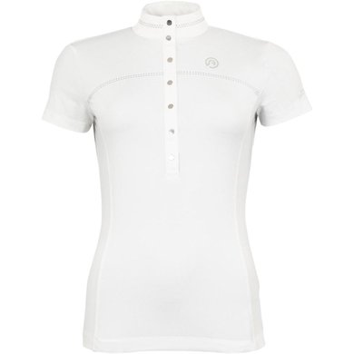 ANKY Competition Shirt Glitter Short Sleeves White