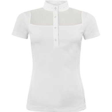 ANKY T-shirt de Concours Brilliant Manches Courtes Blanc