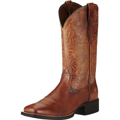 Ariat Western Boots Round Up Remuda Naturally Rich