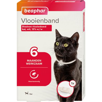 Beaphar Vlooienband wit 1st - Agradi.nl