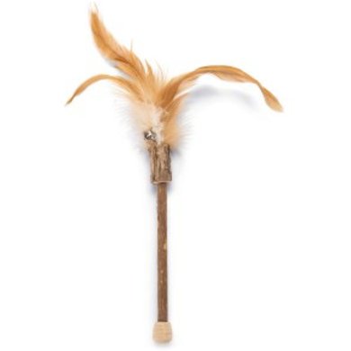 Beeztees Cats Rod Feathers with Matatabi 22cm