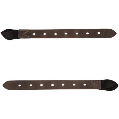 Tekna Girth leathers Jumping Brown