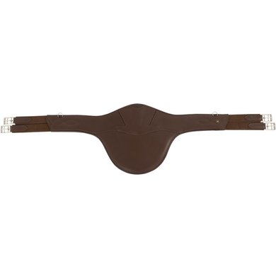 BR Versatility girth Driffiel Belly Flap Double Elastic Magnet Brown
