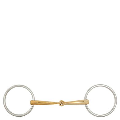 BR Loose Ring Snaffle Soft Contact Sing. Jointed 12mm 10.5cm